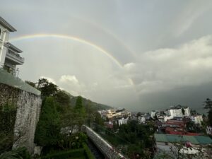 Sa Pa town rainbow 2
