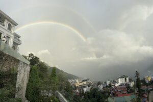 Sa Pa town rainbow 3